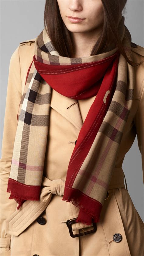 burberry silk scarf burgundy|genuine burberry scarf.